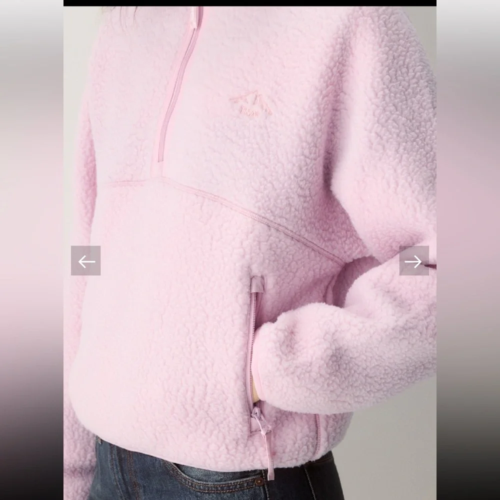 Aritzia POLARTEC® THERMAL PRO™ 1/2 ZIP HI-HIP SWEATER - Picture 3 of 3